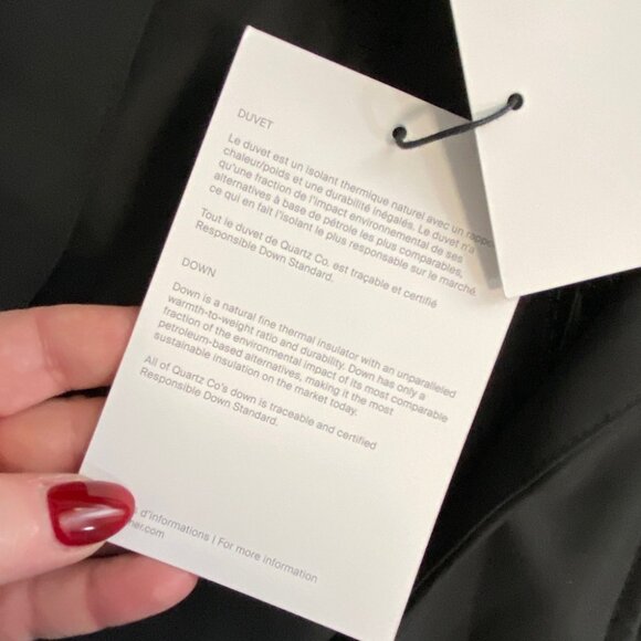 NWT QUARTZ CO Grant Men’s Down Parka Size XL - Picture 8 of 13